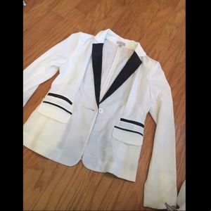 White blazer